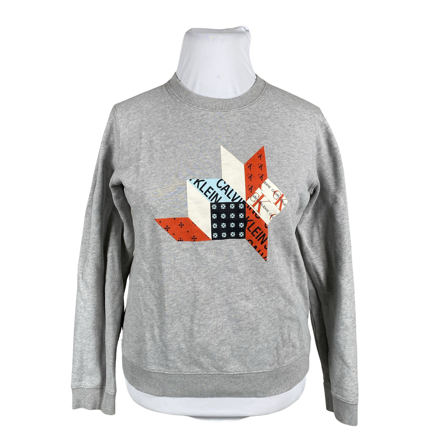 Unisex Calvin Klein Jeans - Sweatshirt, size 42 - Gray (1)