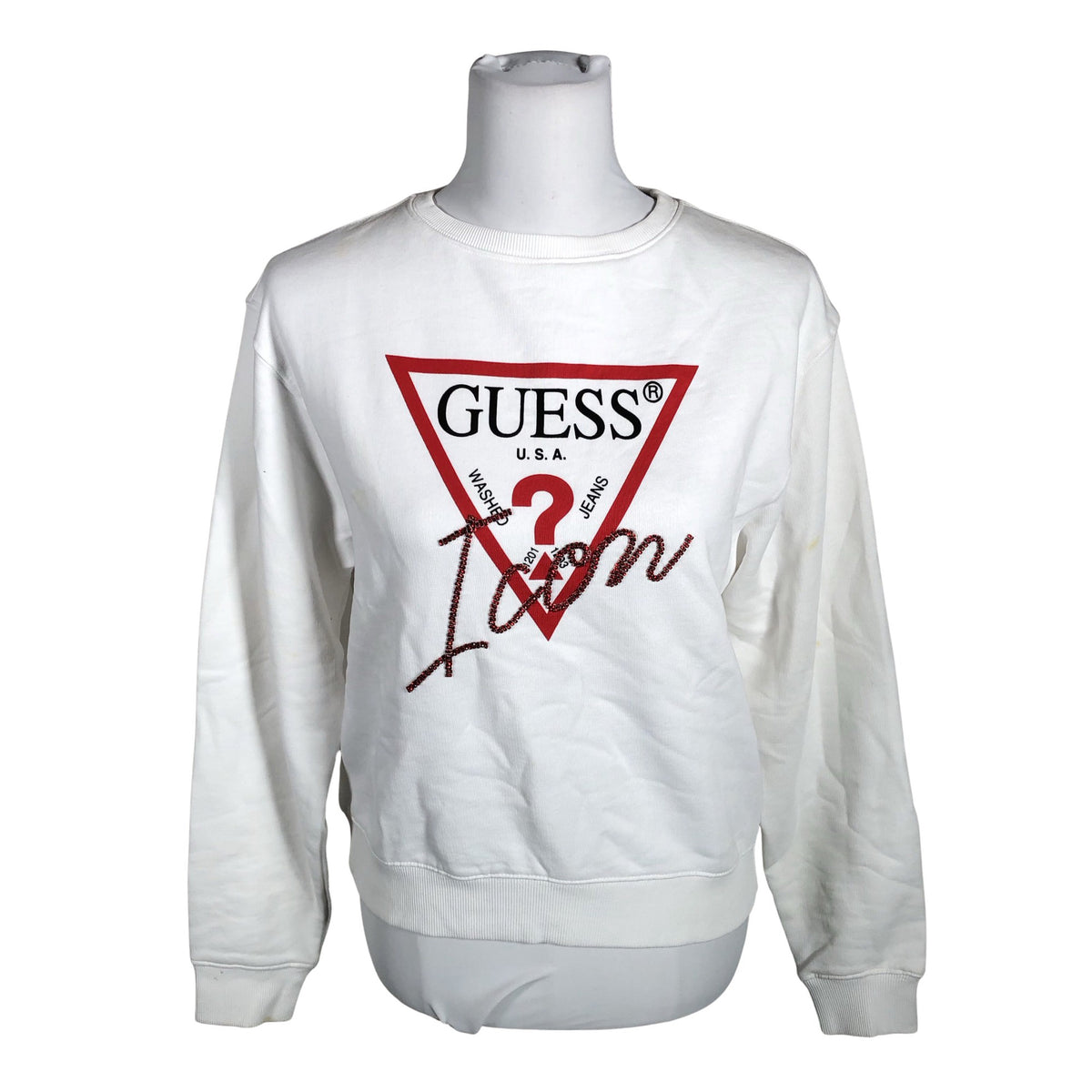Unisex Guess - Sweatshirt, size 38 - White (1)