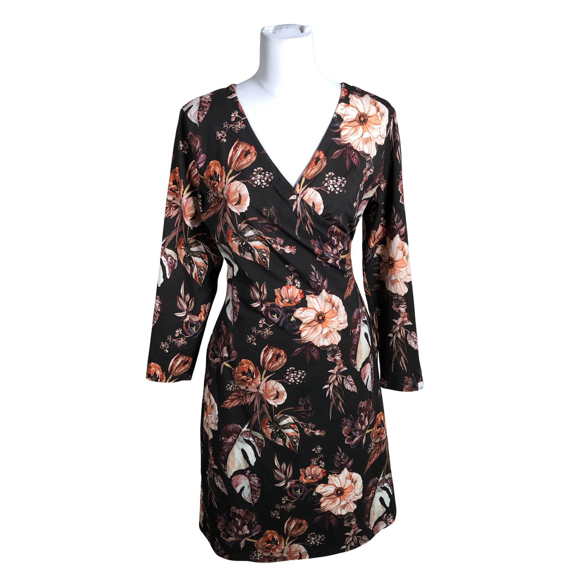 Unisex Nakoa - Tricot dress, size 38 - Brown (1)