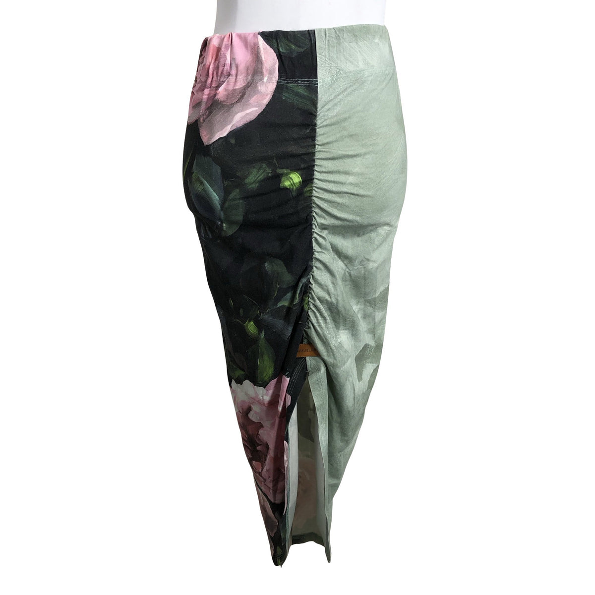 Unisex Ommellinen - Tricot skirt, size 36 - Green (2)