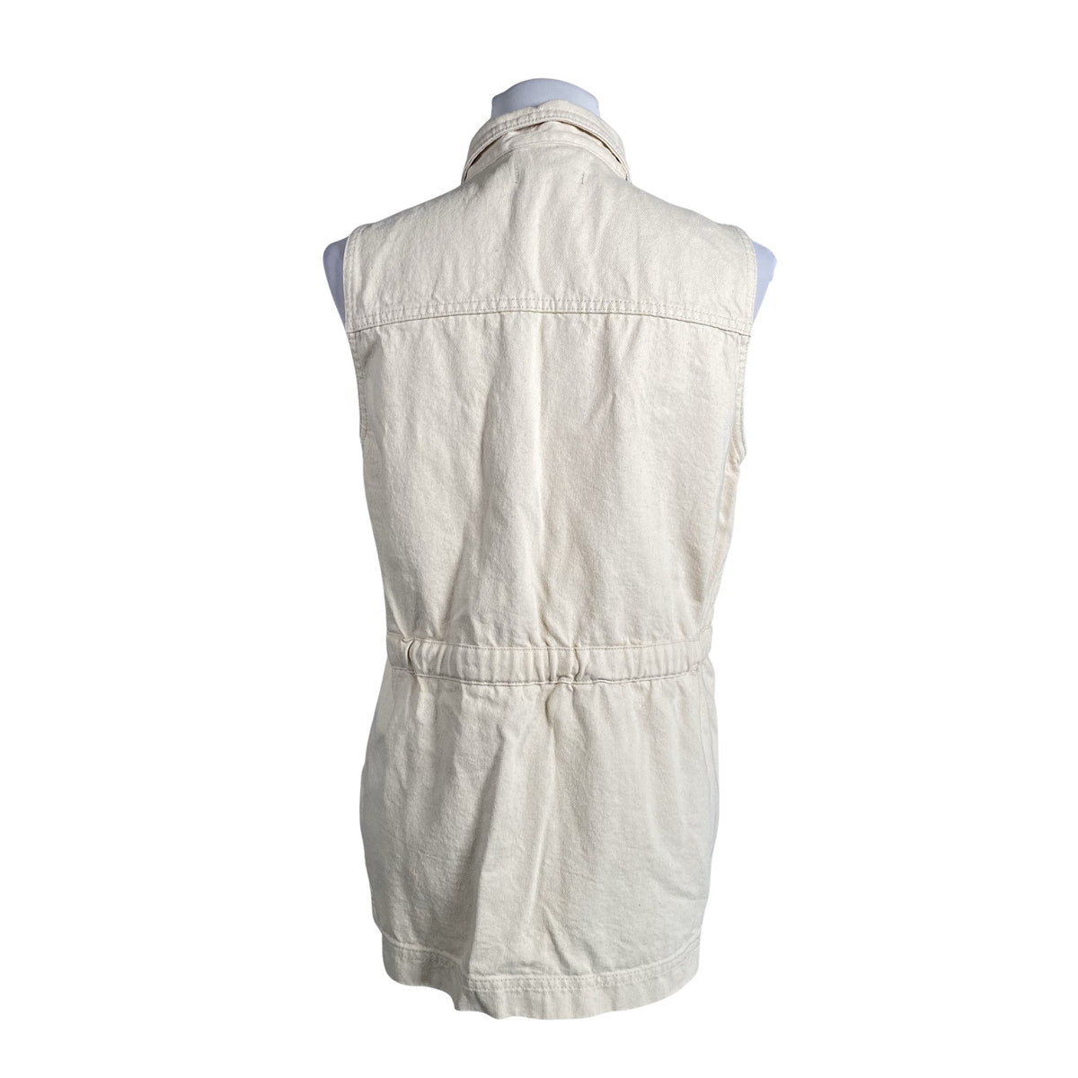 Unisex Nanso - Denim vest, size 38 - Beige (2)