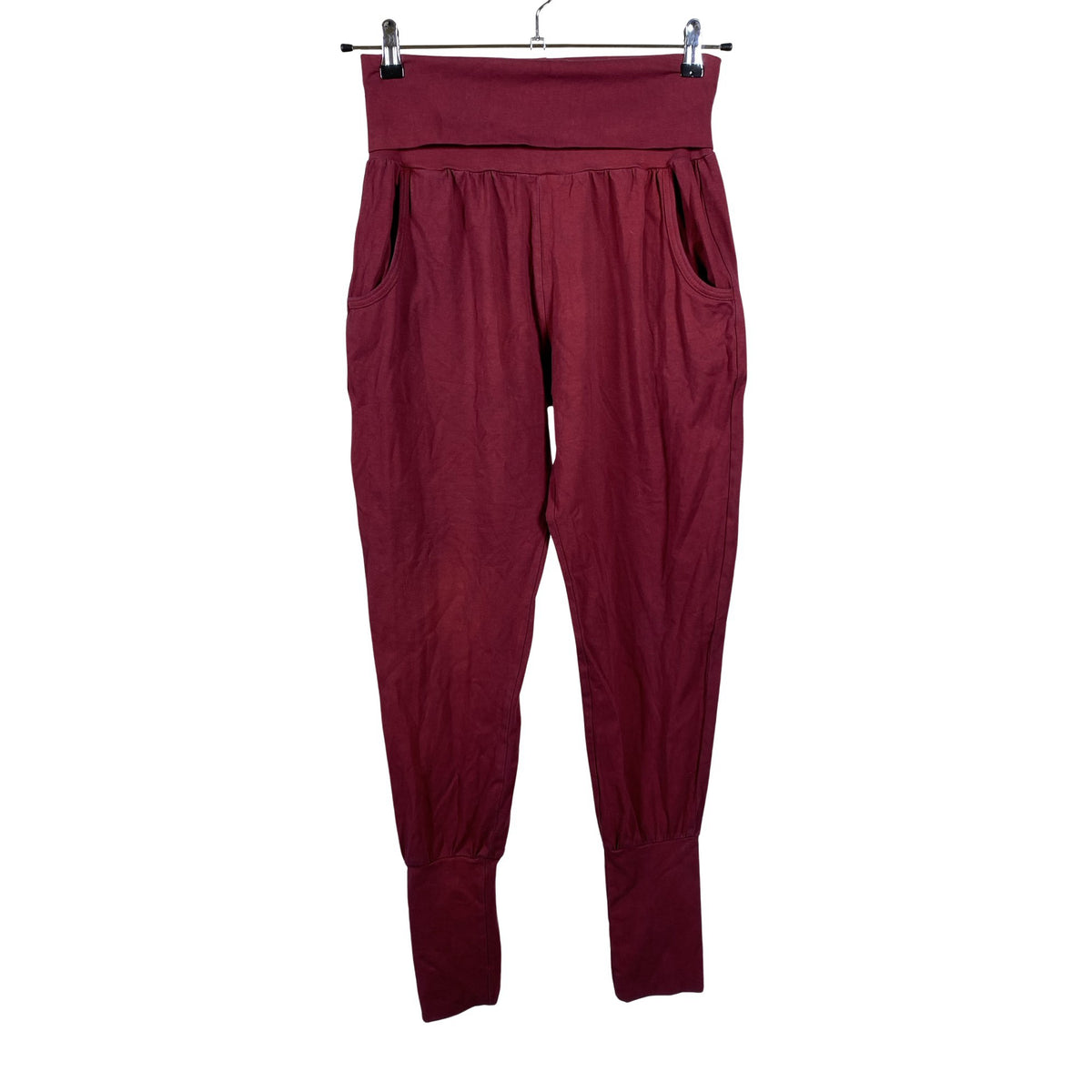 Unisex NOSH - Tricot pants, size 38 - Wine red (1)