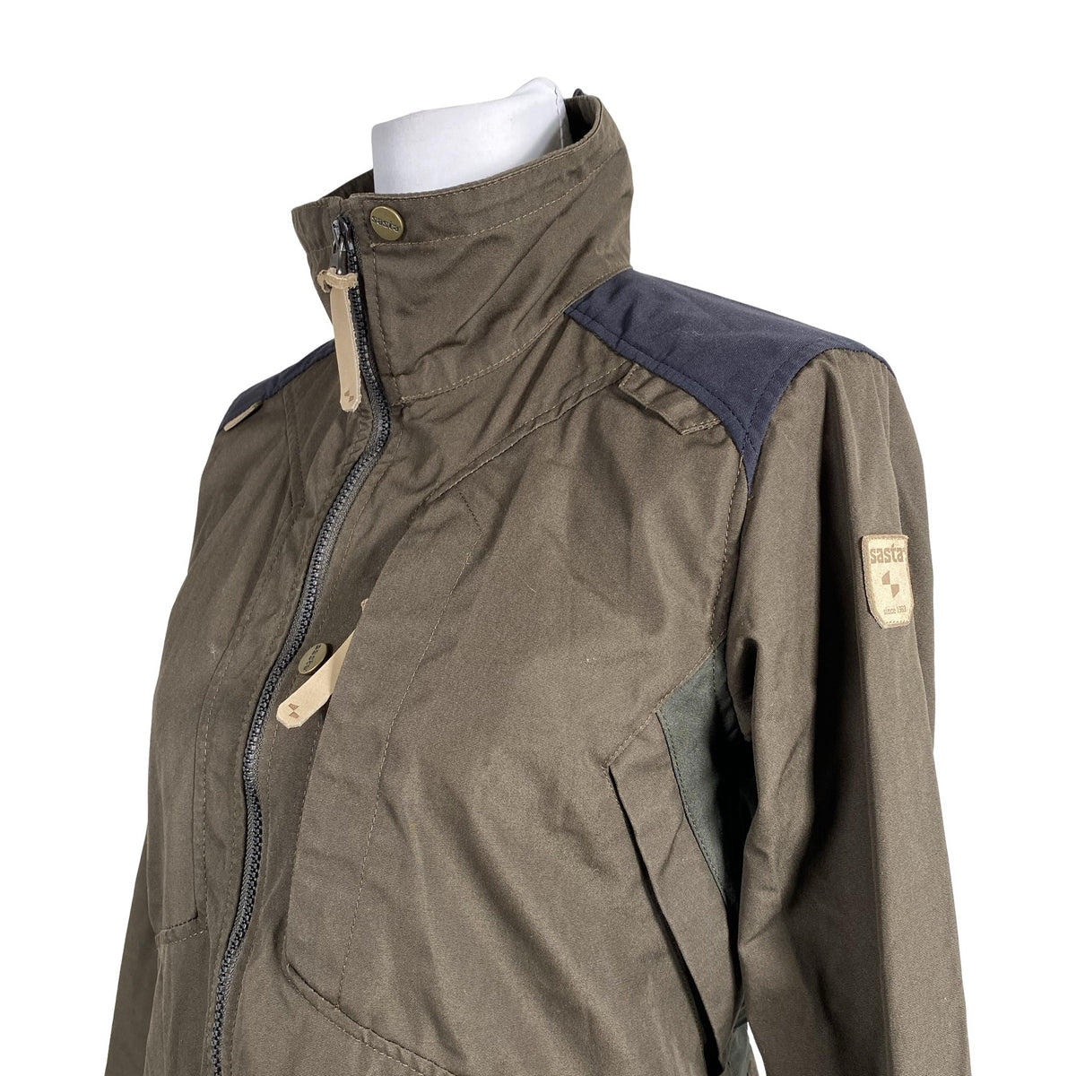 Unisex Sasta - Outdoor jacket, size 38 - Green (2)