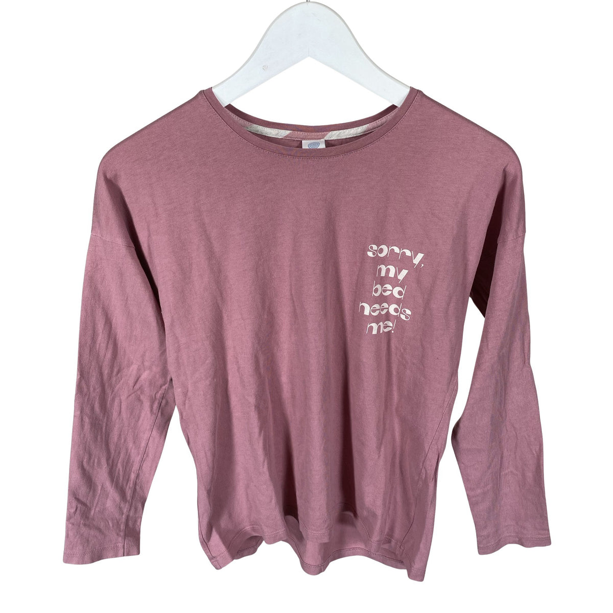 Unisex Sanetta - Tricot shirt, size 146 - 152 - Light pink (1)