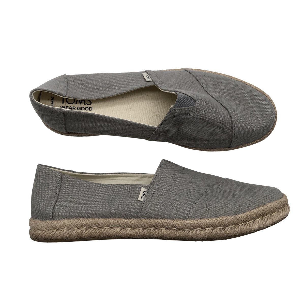 Unisex Toms - Loafers, size 39 - Gray (1)