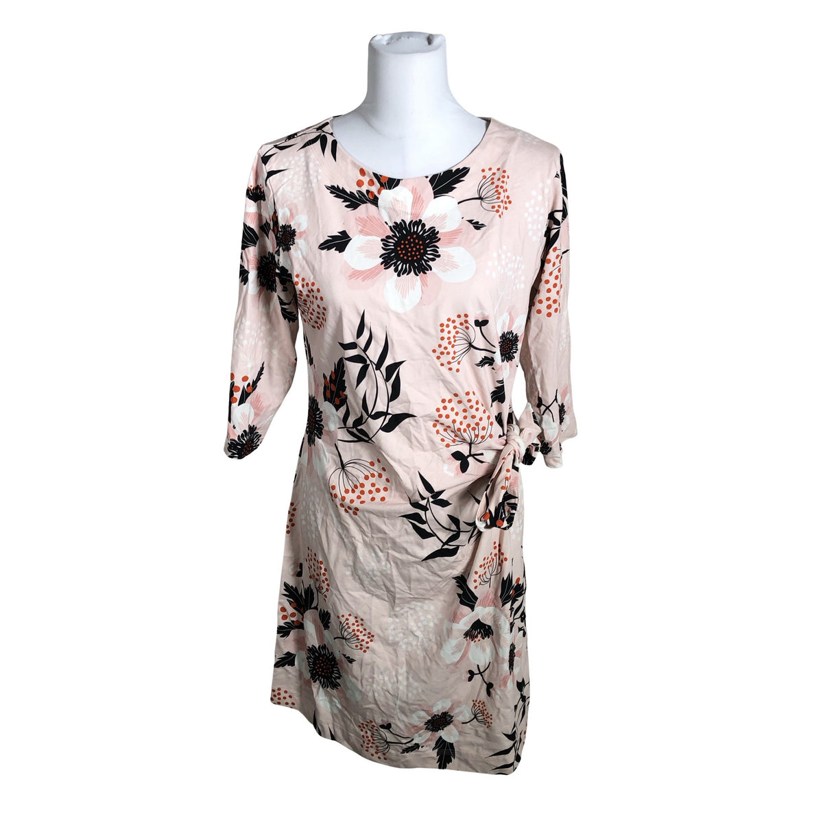Unisex Ommellinen - Tricot tunic, size 40 - Light pink (1)