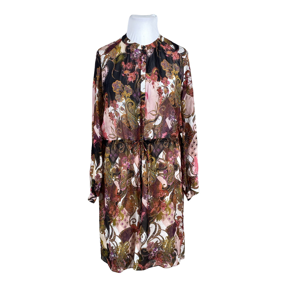 Unisex Sand - Schiffon dress, size 42 - Black (1)