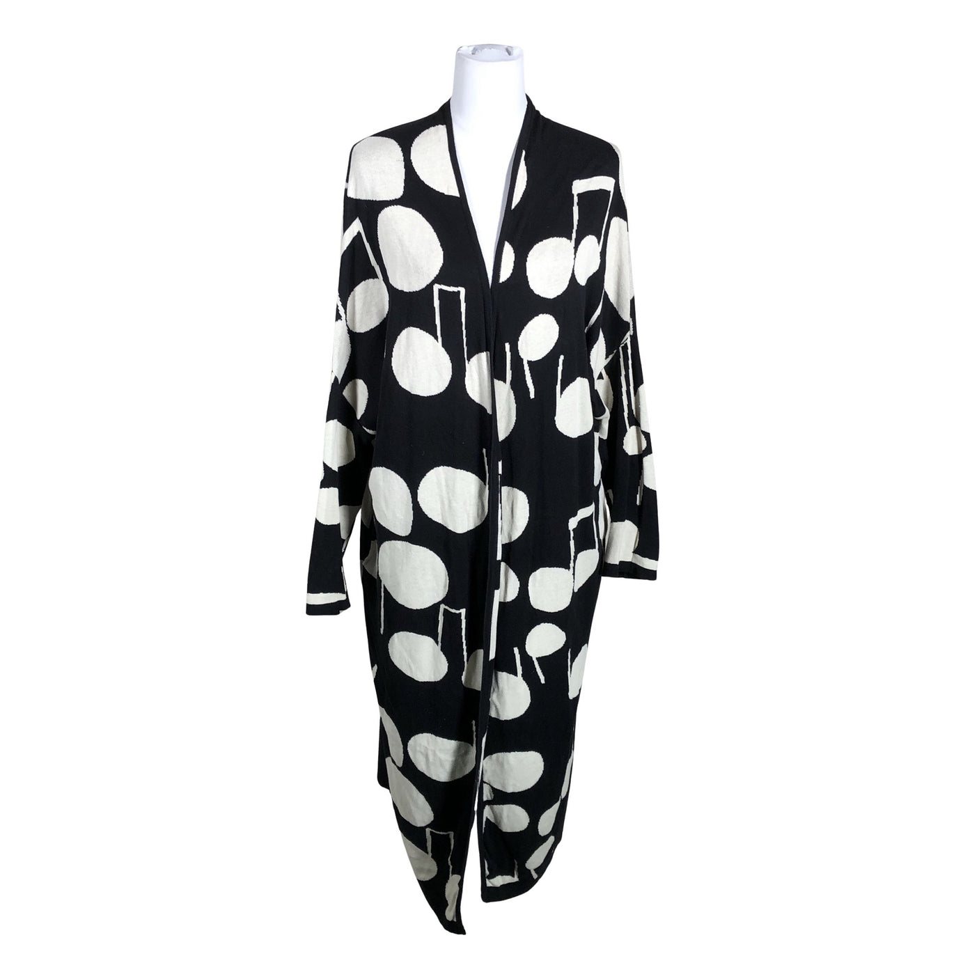Unisex Papu - Cardigan, size 38 - Black (1)