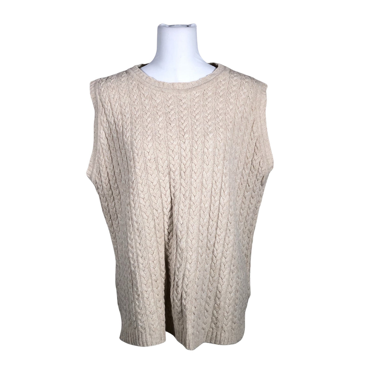 Unisex Papu - Knit vest, size 36 - Beige (1)