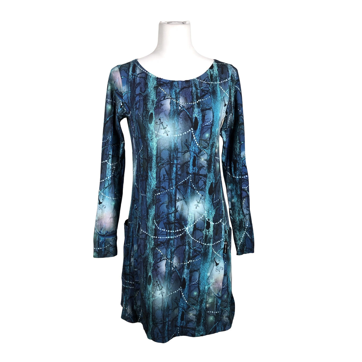 Unisex Ommellinen - Tricot tunic, size 36 - Blue (1)