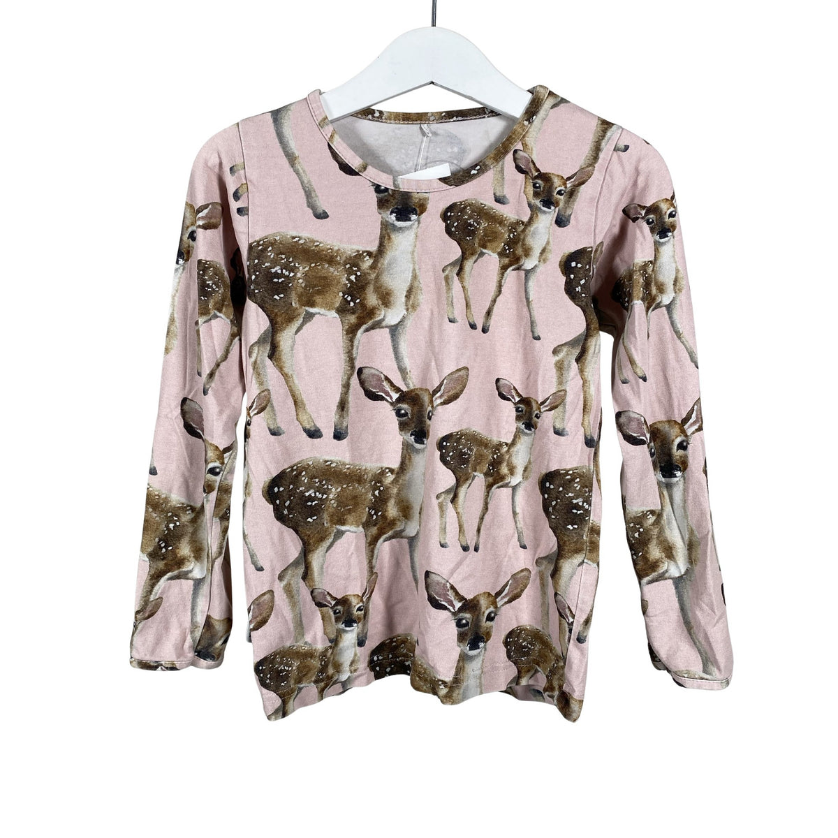 Unisex Metsola - Tricot shirt, size 98 - 104 - Light pink (1)