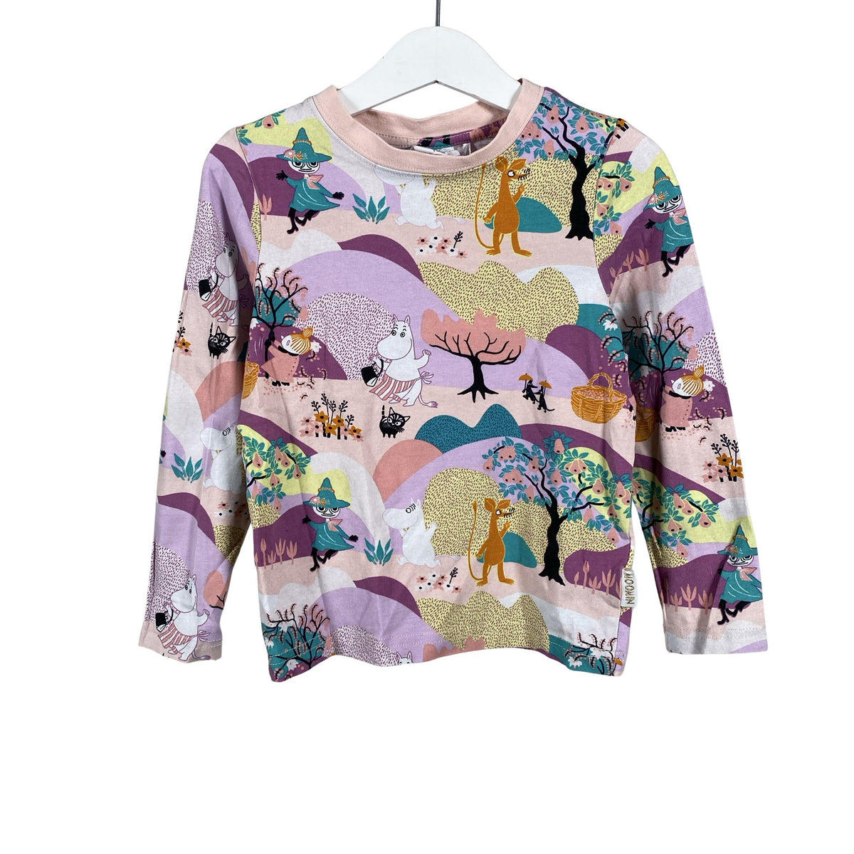 Unisex Moomin by Martinex - Tricot shirt, size 98 - 104 - Light pink (1)