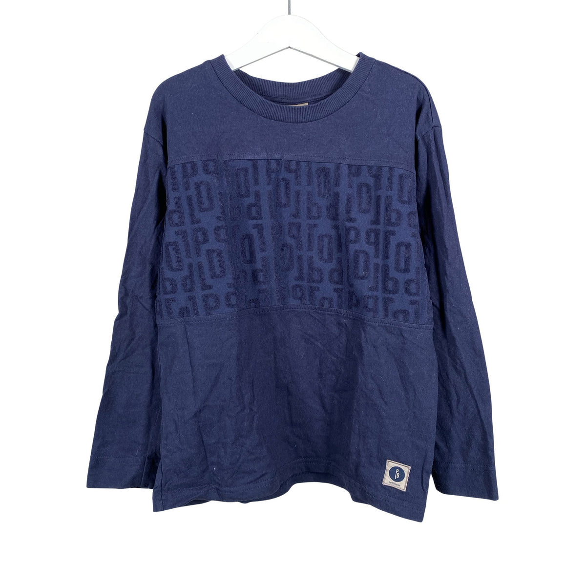 Unisex POMPdeLUX - Tricot shirt, size 128 - 134 - Blue (1)