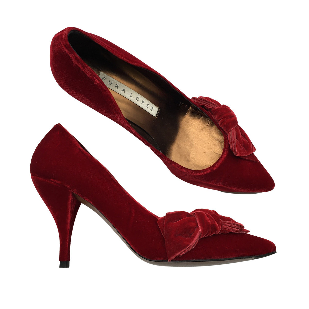 Unisex Pura López - High heels, size 38 - Red (1)