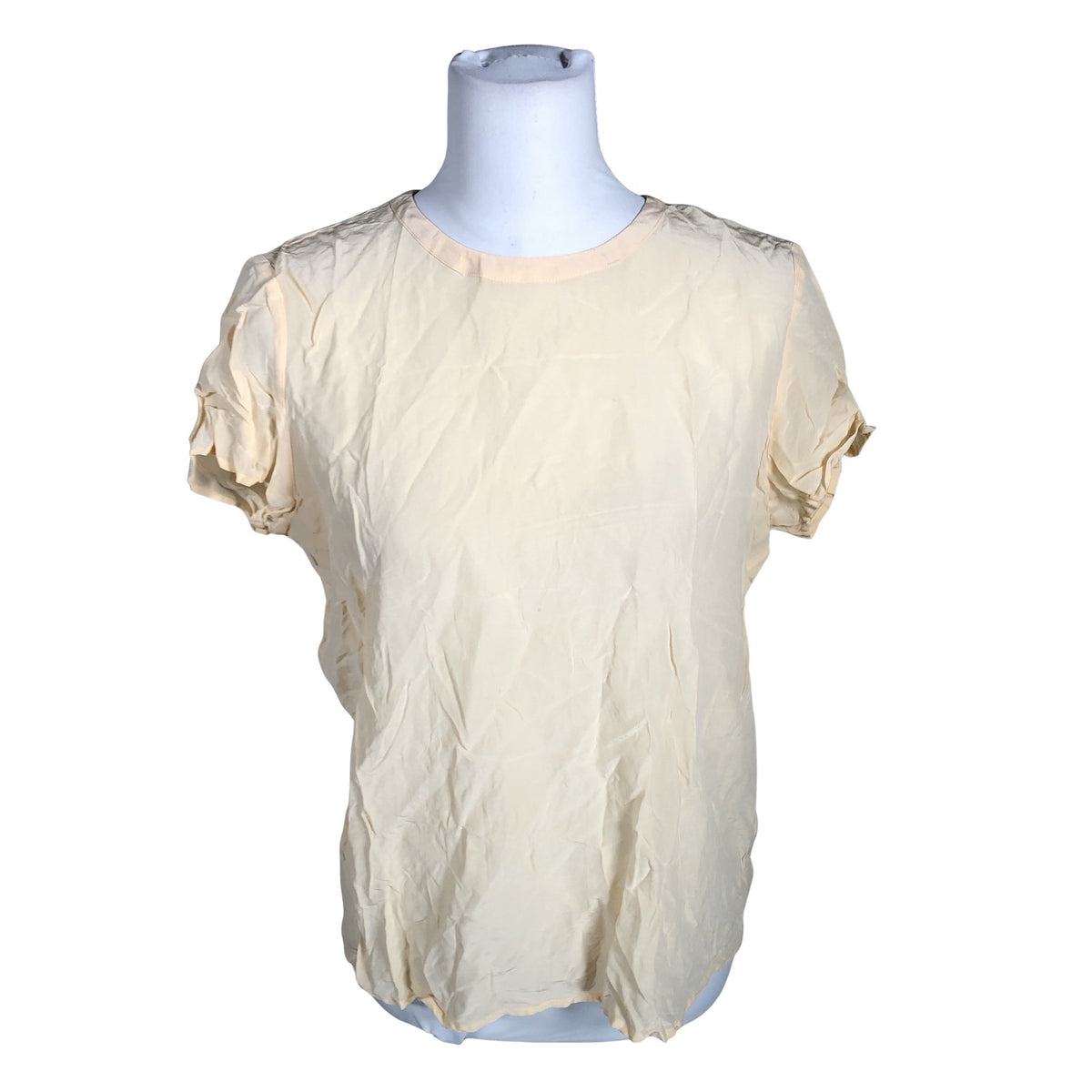 Unisex Esprit - Short-sleeved blouse, size 38 - Orange (1)