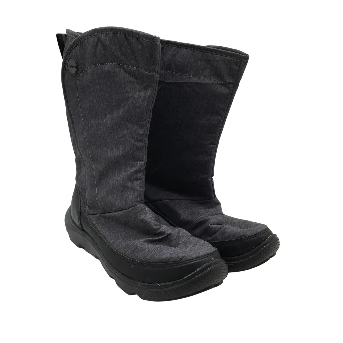 Unisex Crocs - Winter shoes, size 39 - Gray (2)