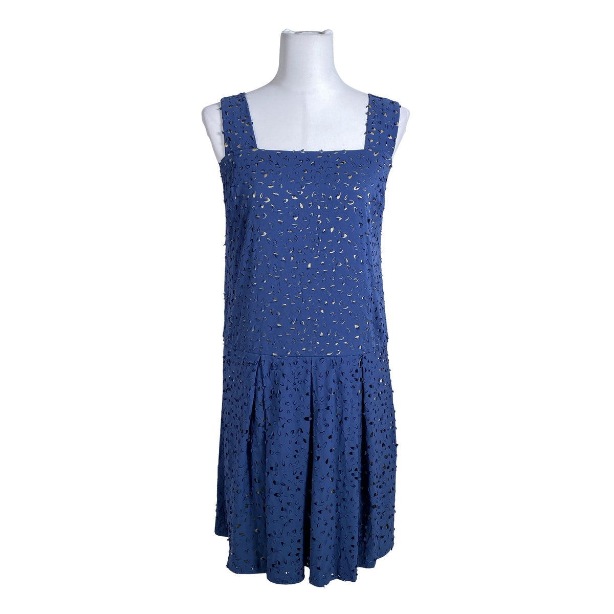 Unisex Handmade - Schiffon dress, size 36 - Blue (1)