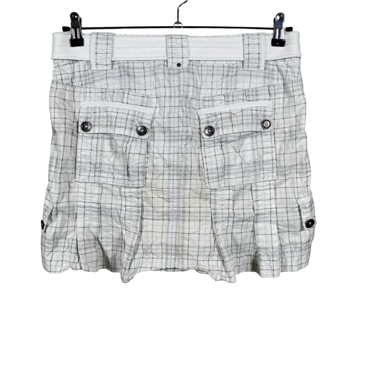 Unisex EDC by Esprit - Fabric skirt, size 38 - Gray (2)