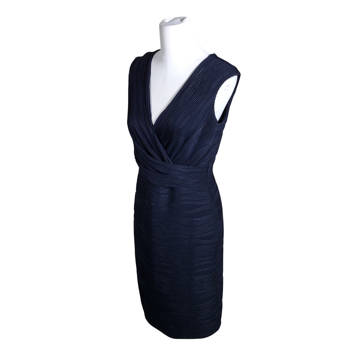 Unisex Vera Mont - Party dress, size 40 - Blue (3)