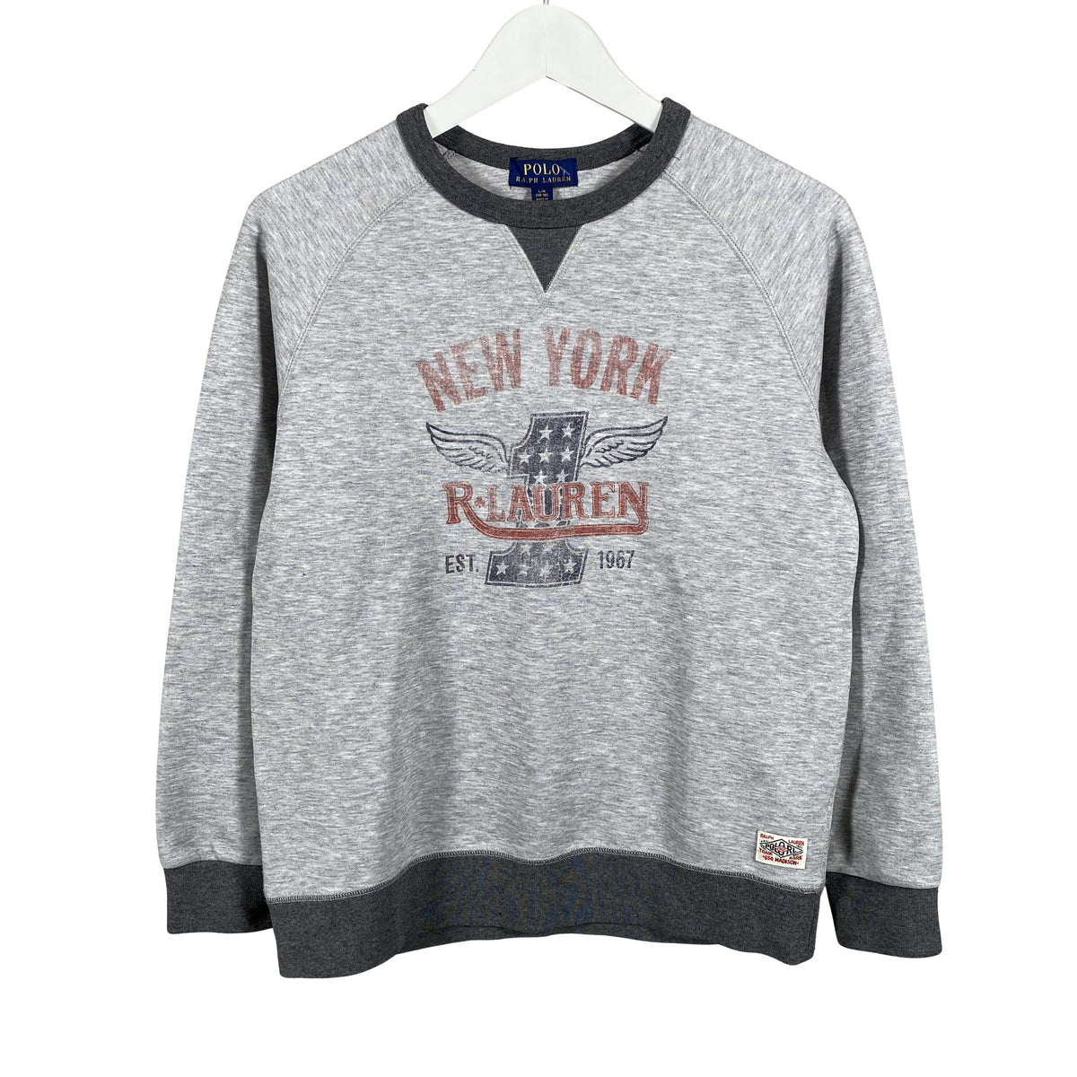Unisex Polo Ralph Lauren - Sweatshirt, size 152 - 158 - Gray (1)