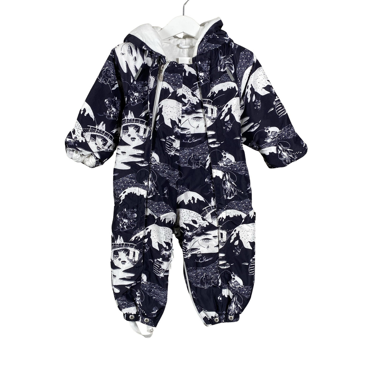 Unisex Reima - Winter overall, size 68 - 74 - Gray (1)