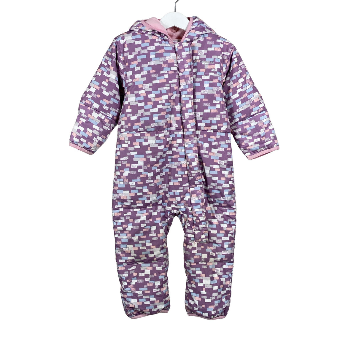 Unisex Columbia - Winter overall, size 86 - 92 - Light pink (1)
