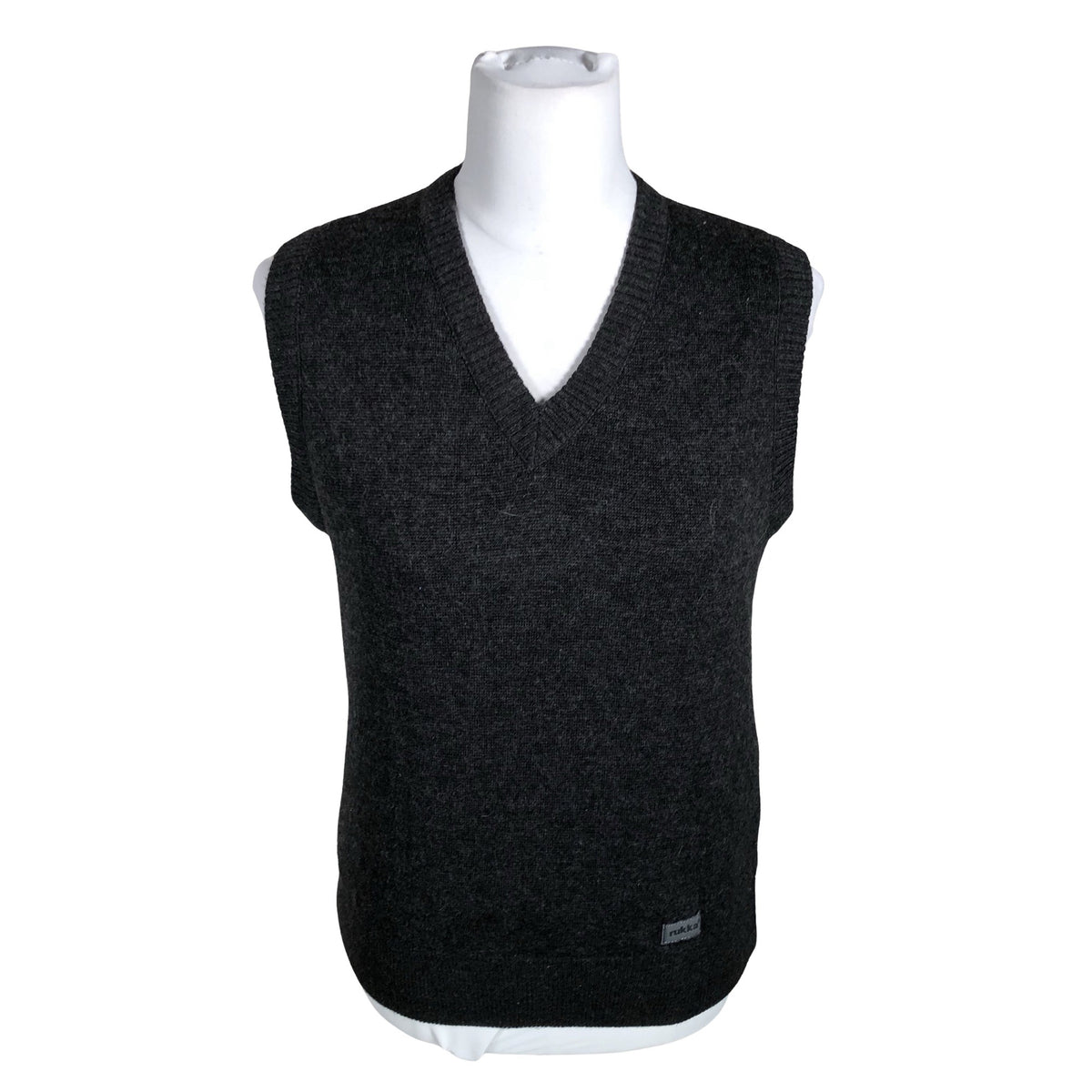 Unisex Rukka - Knit vest, size 34 - Gray (1)