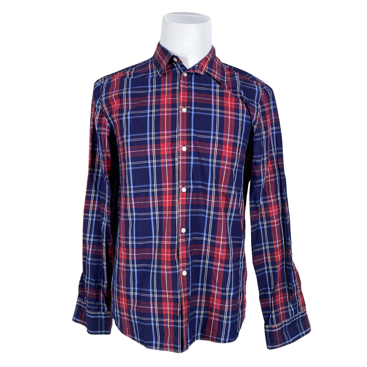 Unisex Filippa K. - Collared shirt, size M - Blue (1)