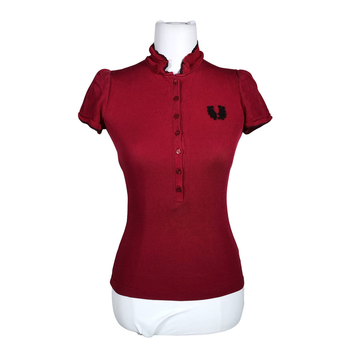 Unisex Fred Perry - Polo shirt, size 38 - Red (1)