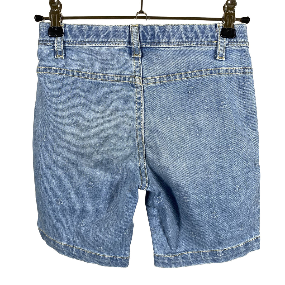 Unisex Benetton - Denim shorts, size 116 - 122 - Light blue (2)