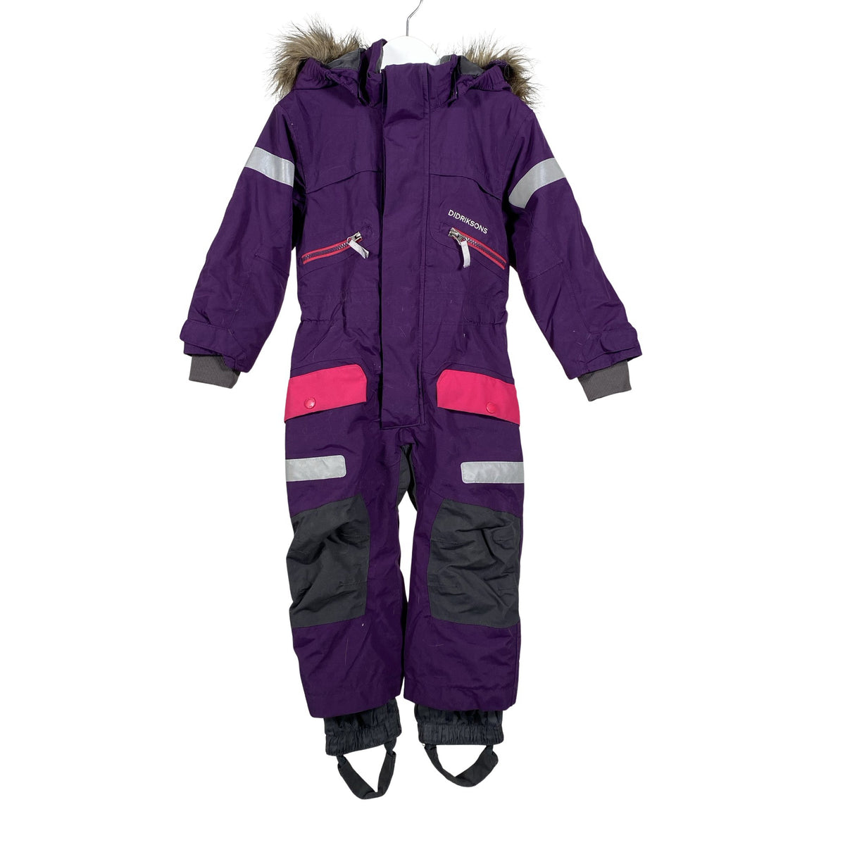 Unisex Didriksons - Winter overall, size 86 - 92 - Violet (1)