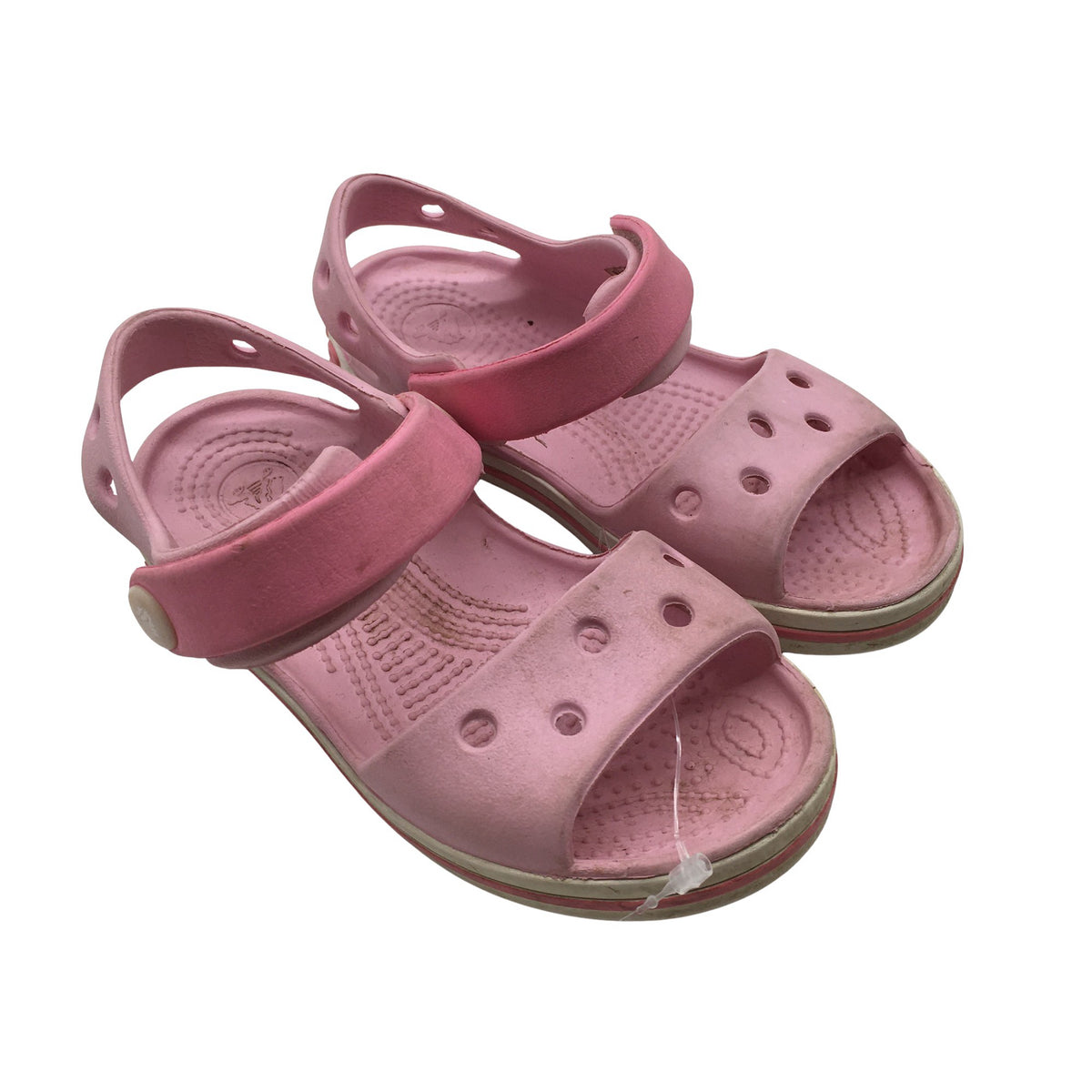 Unisex Crocs - Sandals, size 25 - Light pink (2)