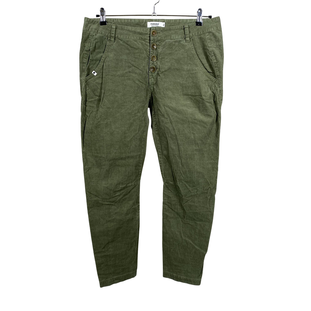 Unisex Maloja - Velvet pants, size XL - Green (1)