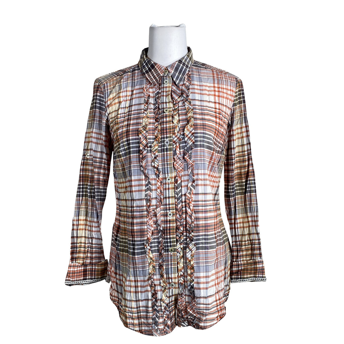 Unisex Esprit - Collared shirt, size 40 - Gray (1)