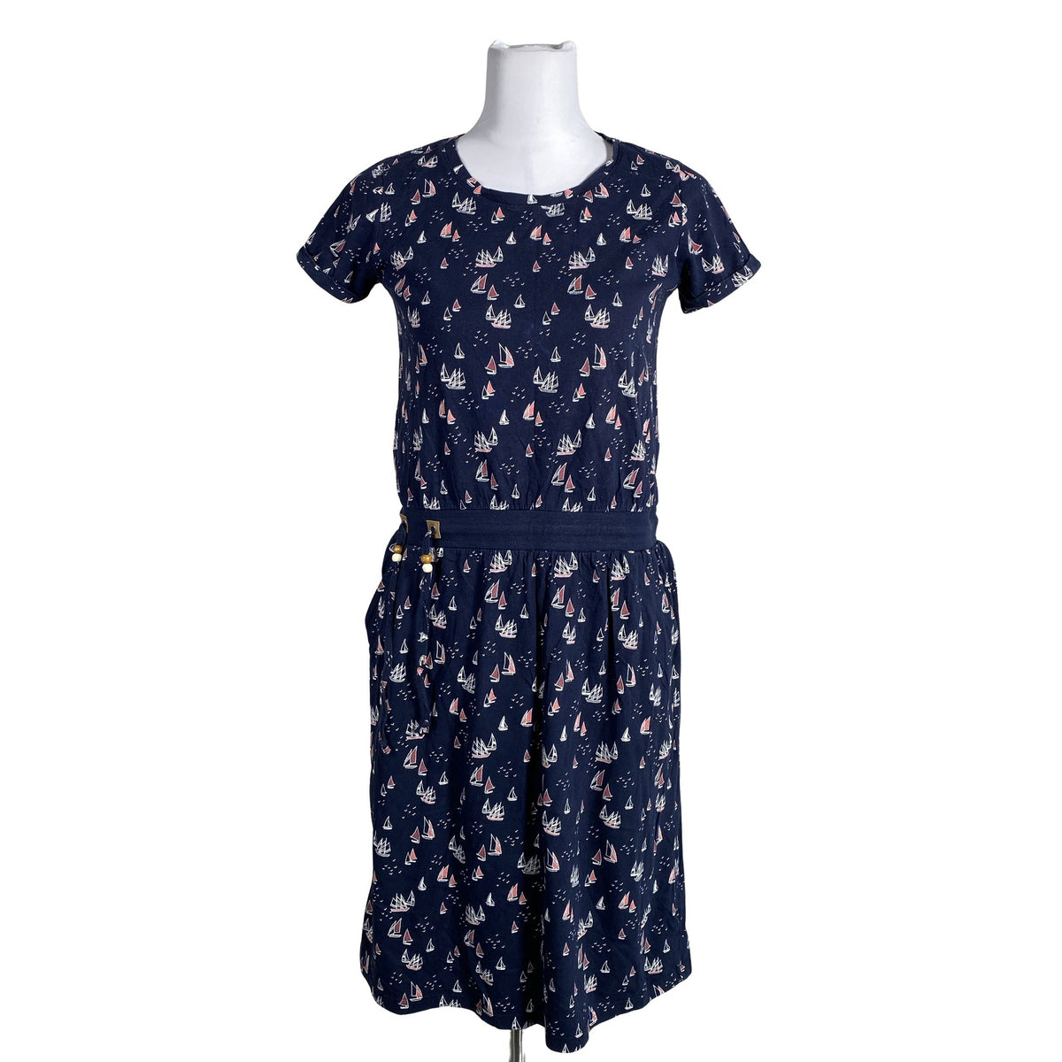Unisex Gina - Tricot dress, size 38 - Blue (1)