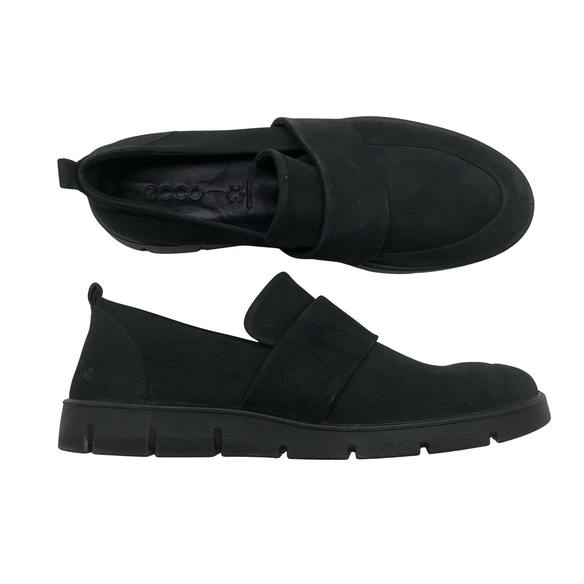 Unisex Ecco - Loafers, size 39 - Black (1)