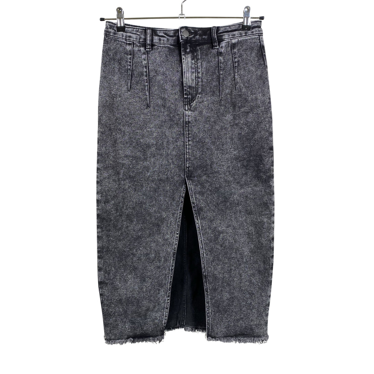 Unisex Showpo - Denim skirt, size 40 - Gray (1)