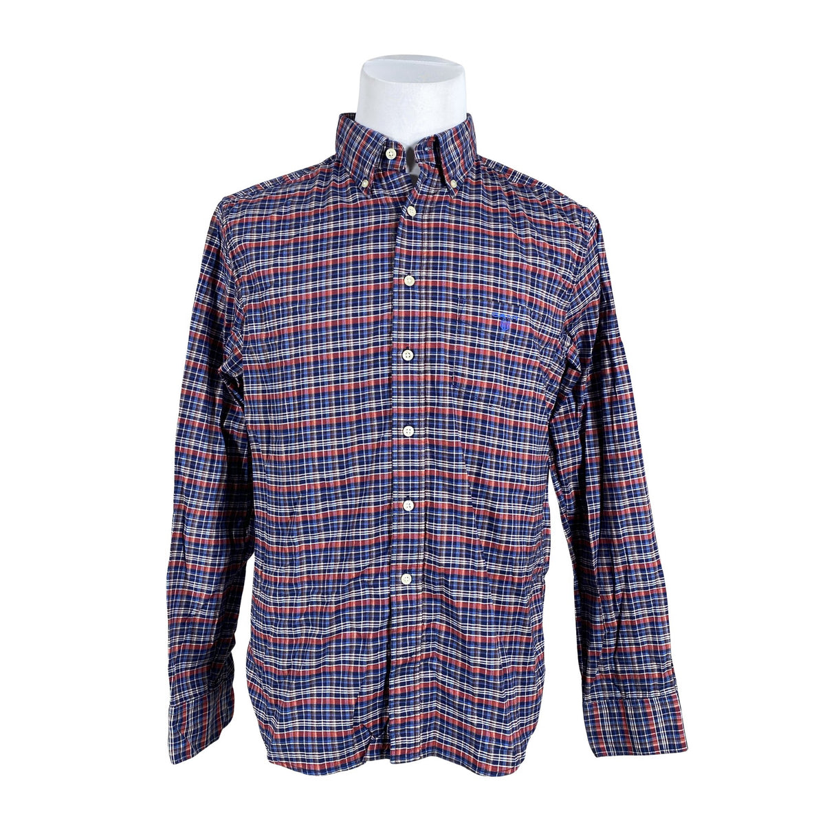 Unisex Gant - Collared shirt, size XL - Blue (1)