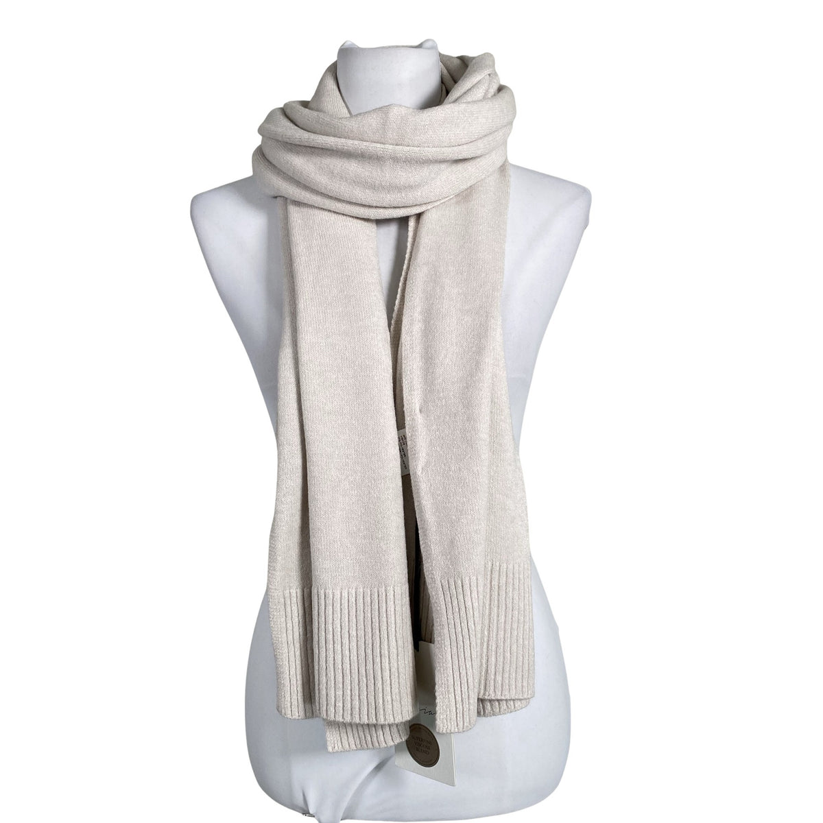 Unisex Bypias - Scarf, size Maxi - Beige (1)
