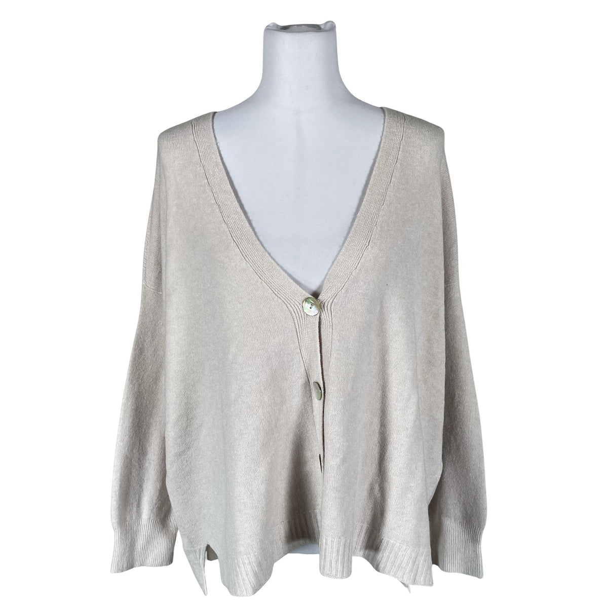 Unisex Bypias - Cardigan, size 40 - Beige (1)