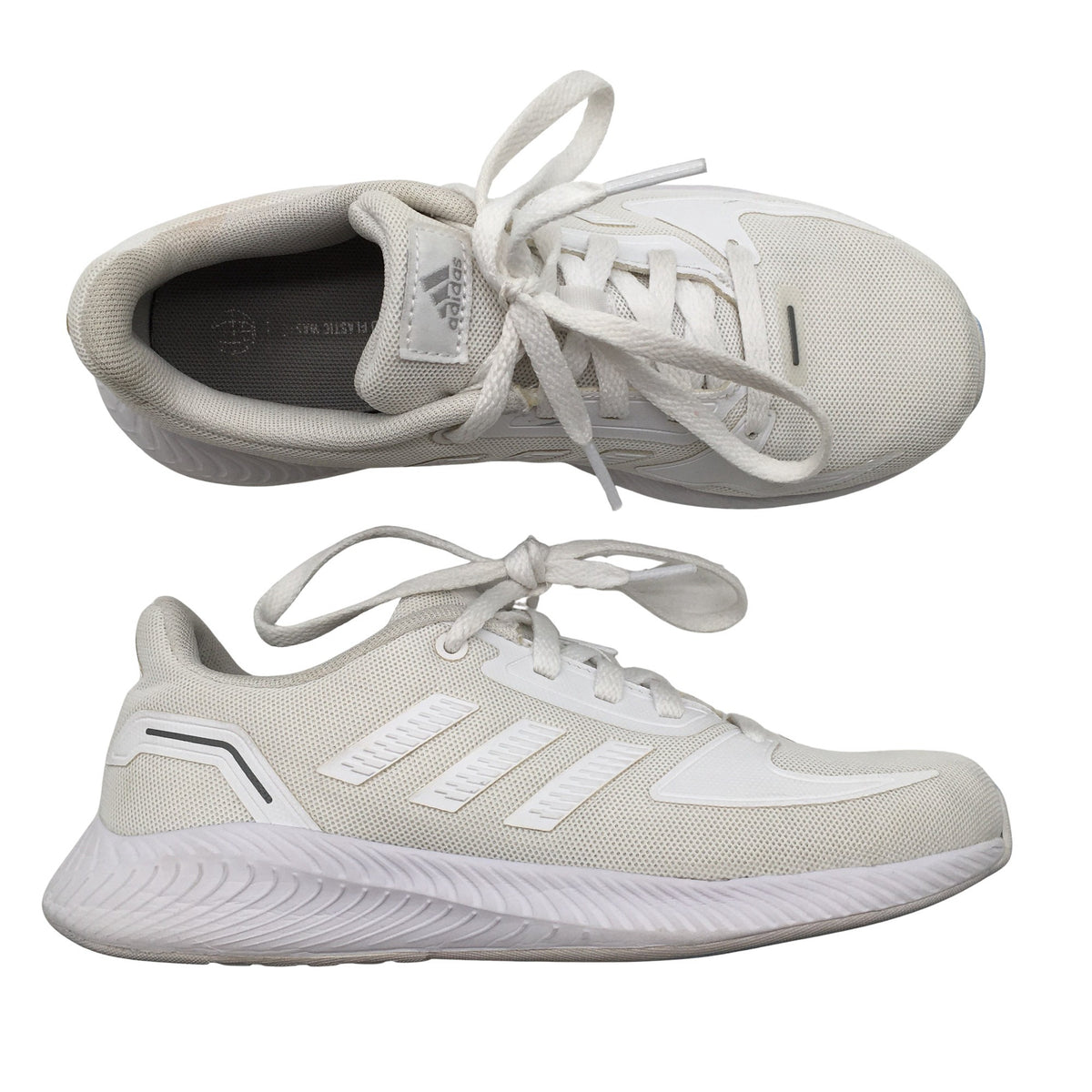Unisex Adidas - Indoor sports shoes, size 34 - Beige (1)