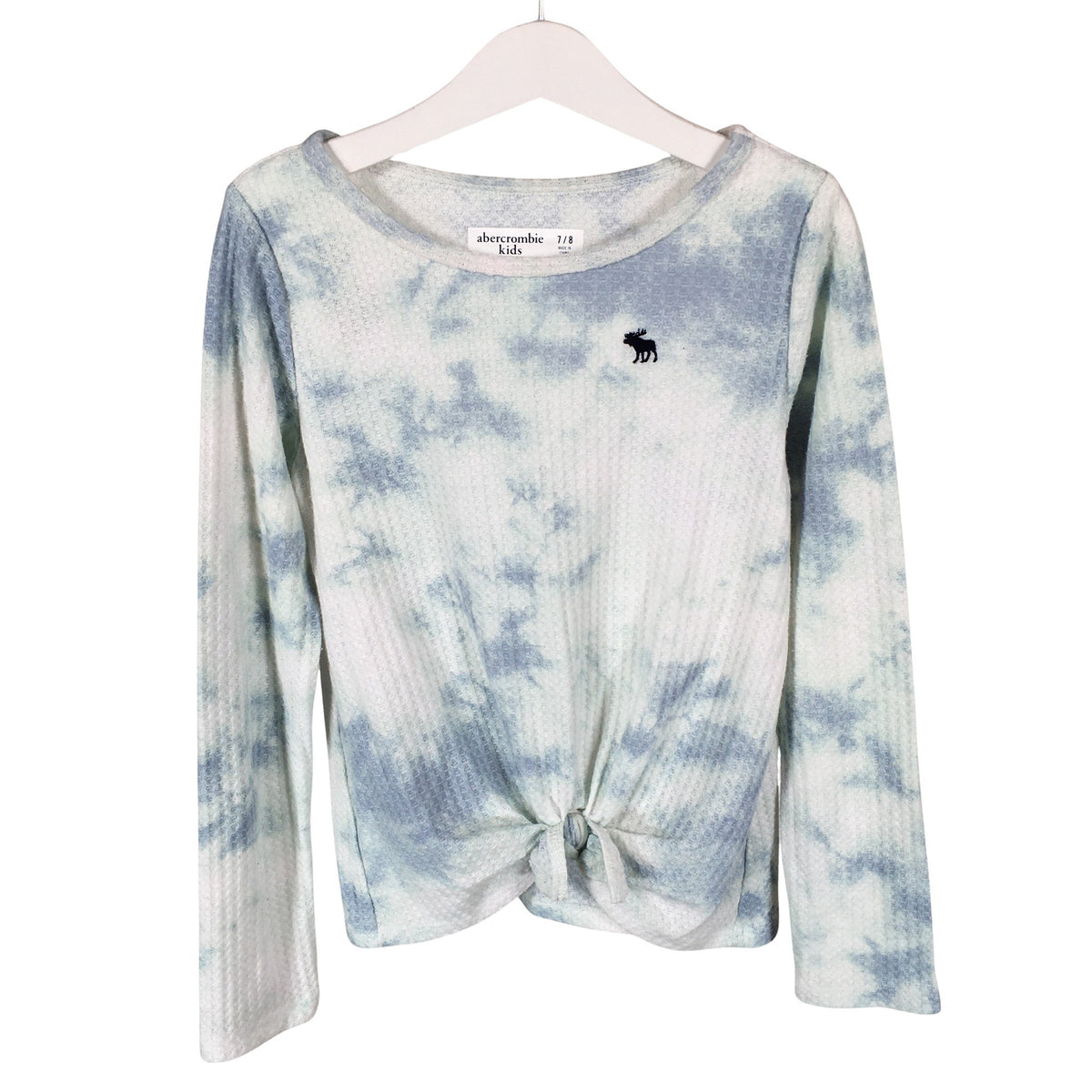 Unisex Abercrombie&Fitch - Tricot shirt, size 122 - 128 - Light blue (1)