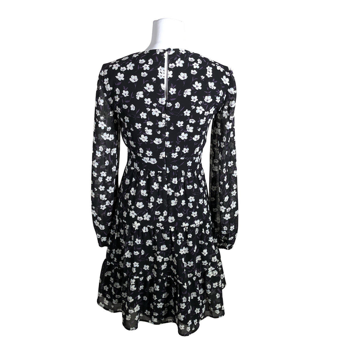 Unisex EDC by Esprit - Schiffon dress, size 36 - Black (2)