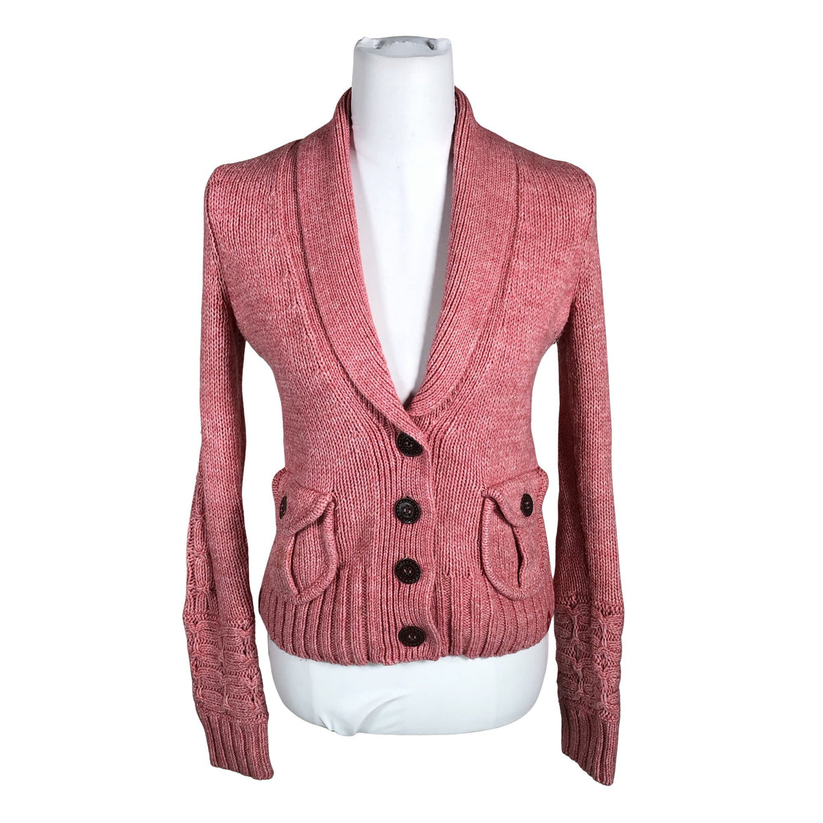 Unisex EDC by Esprit - Cardigan, size 34 - Light pink (1)