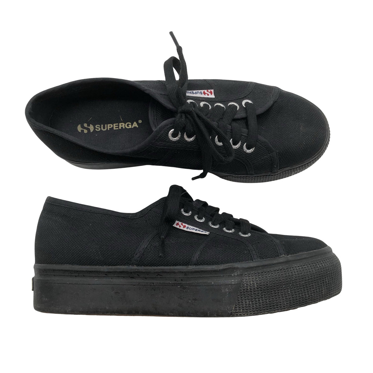 Unisex Superga - Casual sneakers, size 40 - Black (1)