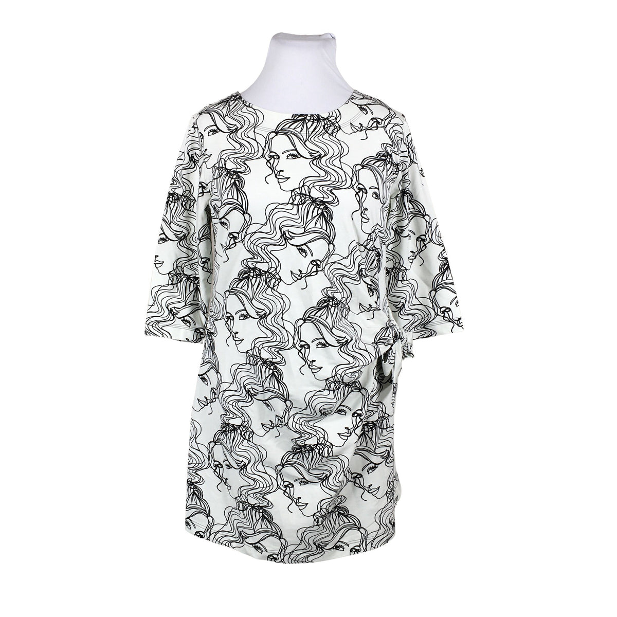 Unisex Ommellinen - Tricot dress, size 42 - White (1)