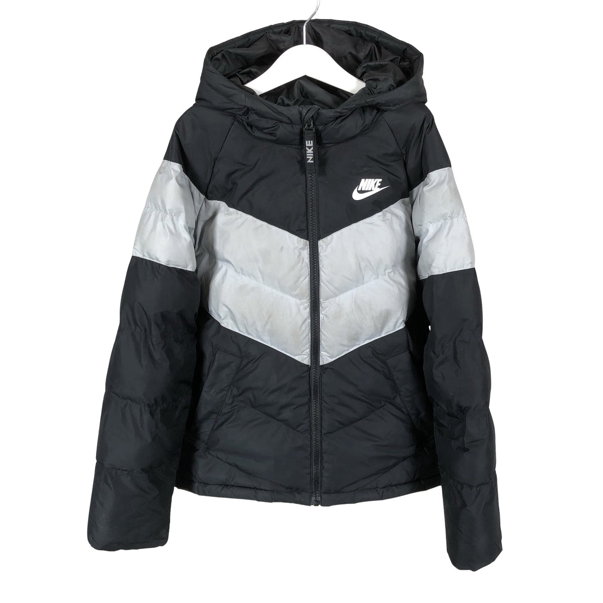 Unisex Nike - Winter jacket, size 134 - 140 - Gray (1)