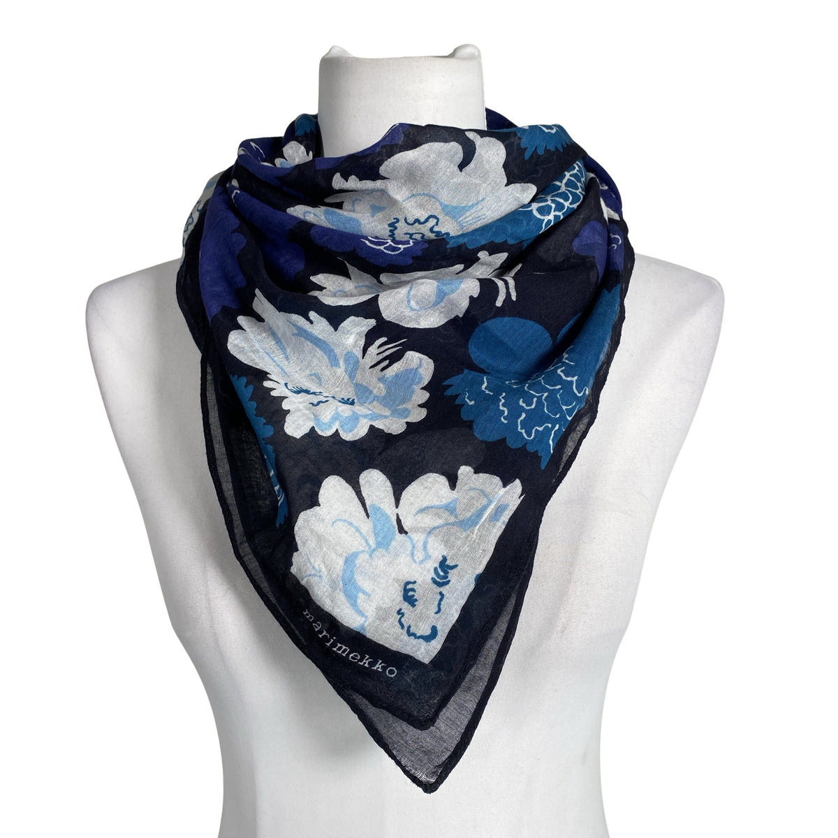 Unisex Marimekko - Scarf, size Maxi - Blue (1)