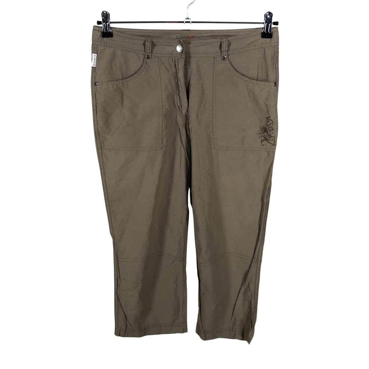 Unisex Torstai - Capri pants, size 38 - Brown (1)