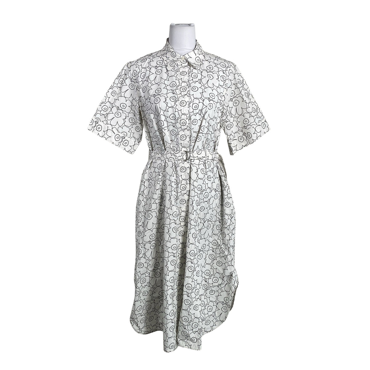 Unisex Marimekko - Dress, size 36 - White (1)
